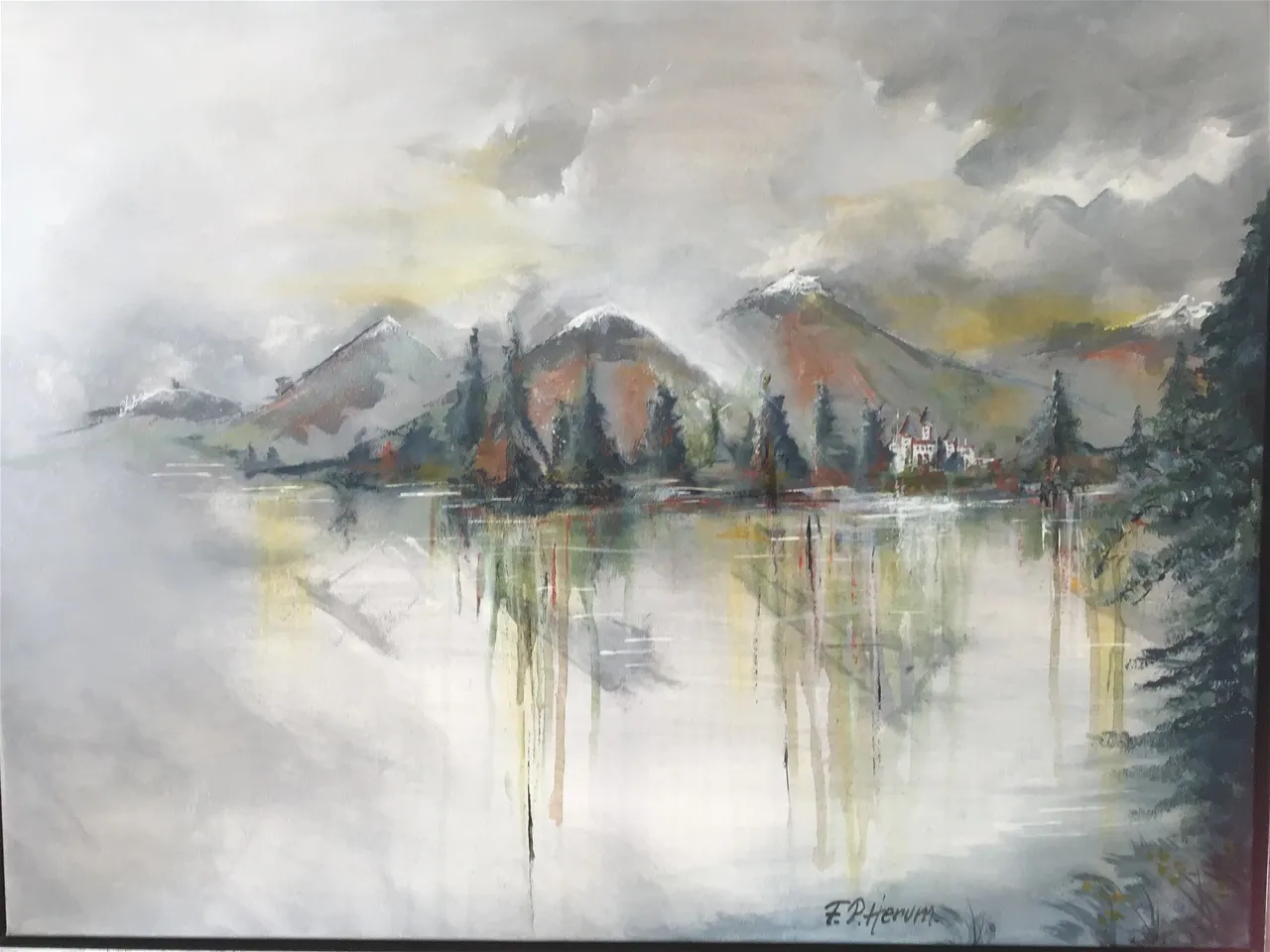 Maleri nr 153 60 cm X 80 cm